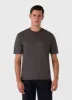 Men's Relaxed Fit Heavyweight T-shirt in Charcoal sold by Sunspel