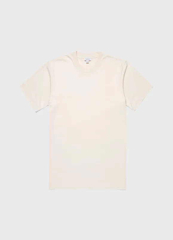 Men's Relaxed Fit Heavyweight T-shirt in Undyed sold by Sunspel