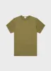 Men's Classic T-shirt in Matcha Green sold by Sunspel