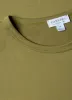 Men's Classic T-shirt in Matcha Green sold by Sunspel