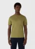 Men's Classic T-shirt in Matcha Green sold by Sunspel