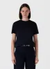 Women's Boy Fit T-shirt in Midnight Navy sold by Sunspel