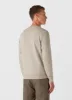 Men's Loopback Sweatshirt in Ash Grey sold by Sunspel