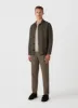 Men's Loopback Sweatshirt in Ash Grey sold by Sunspel