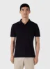 Men's Riviera Polo Shirt in Midnight Navy sold by Sunspel