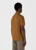 Men's Riviera Polo Shirt in Golden Brown sold by Sunspel