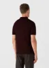 Men's Piqué Polo Shirt in Raisin sold by Sunspel