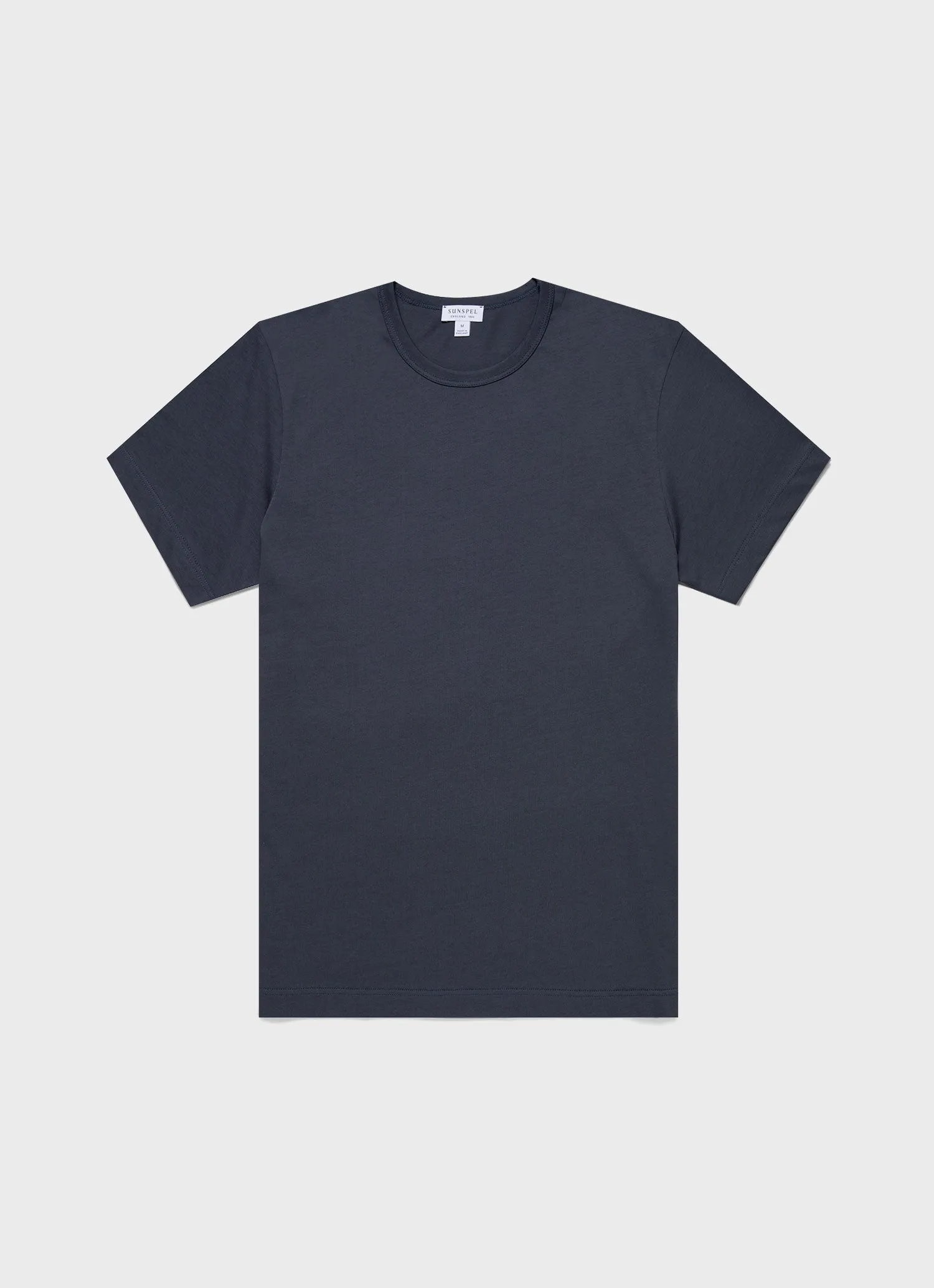 Men's Single Jersey T-shirt in Slate Blue sold by Sunspel