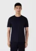Men's Single Jersey T-shirt in Navy sold by Sunspel