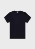 Men's Single Jersey T-shirt in Navy sold by Sunspel