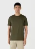 Men's Classic T-shirt in Pine Green sold by Sunspel