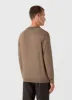 Men's Sea Island Cashmere Polo Shirt in Oat sold by Sunspel