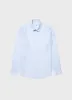 Men's Linen Shirt in Light Blue sold by Sunspel