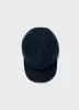 Cotton Raffia Cap in Navy sold by Sunspel
