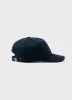 Cotton Raffia Cap in Navy sold by Sunspel