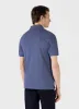 Men's Piqué Polo Shirt in Soft Denim sold by Sunspel