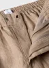 Men's Linen Drawstring Trouser in Dune Melange sold by Sunspel