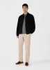 Men's Linen Drawstring Trouser in Light Sand sold by Sunspel