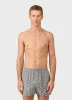 Men's Classic Boxer Shorts in Liberty Fabric in Navy/White Macsen sold by Sunspel