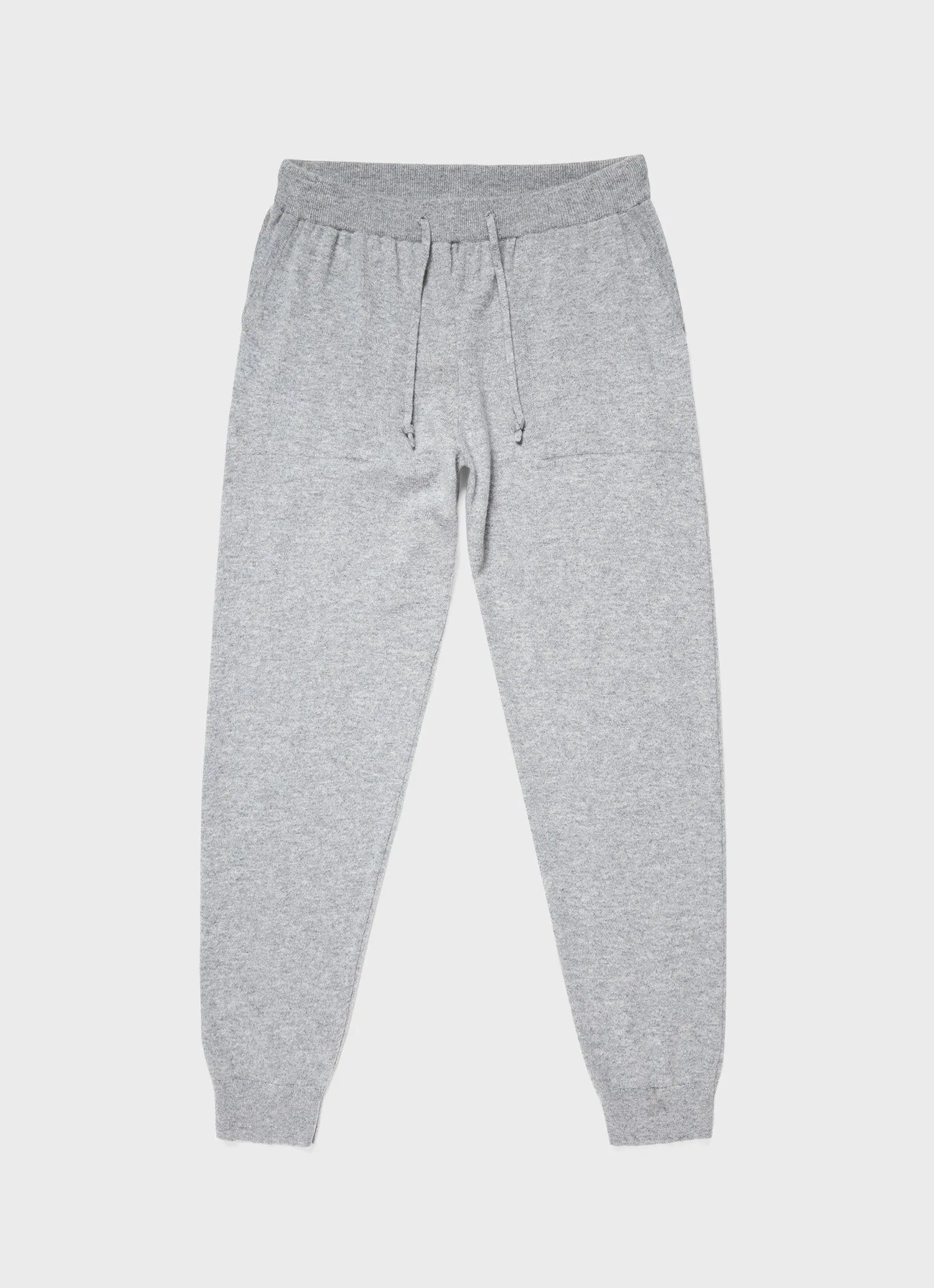 Men's Cashmere Lounge Pant in Grey Melange sold by Sunspel