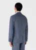 Men's Linen Blazer in Soft Denim Melange sold by Sunspel