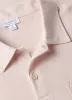 Men's Riviera Polo Shirt in Pastel Pink sold by Sunspel