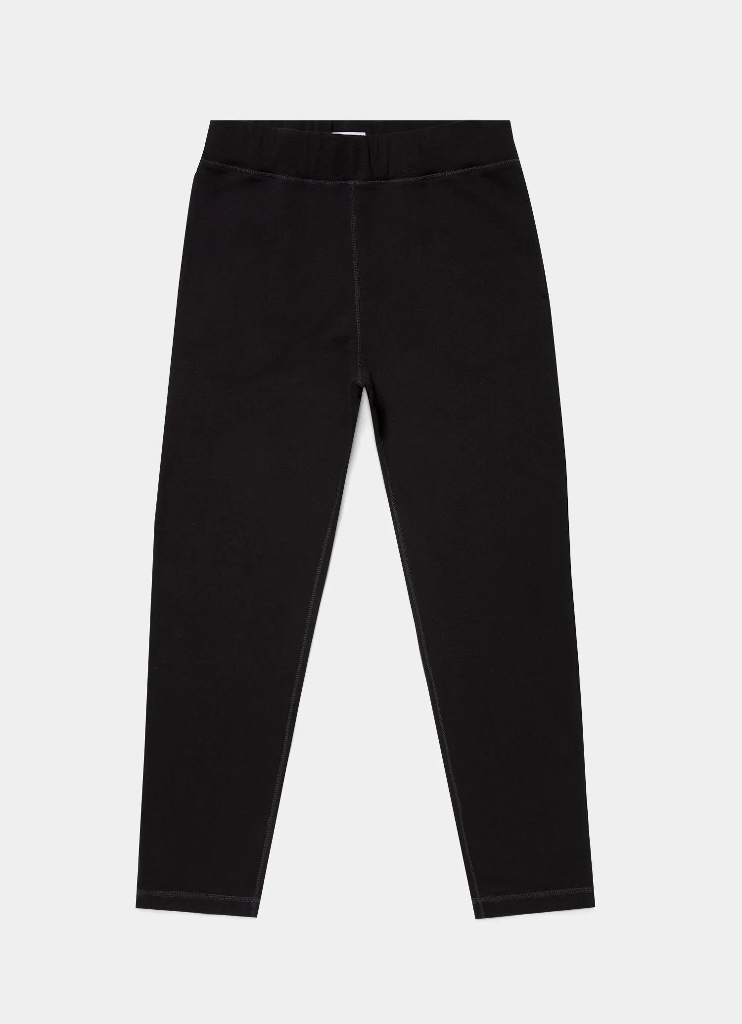 Men's Sunspel x Ron Herman Sweatpant in Black sold by Sunspel