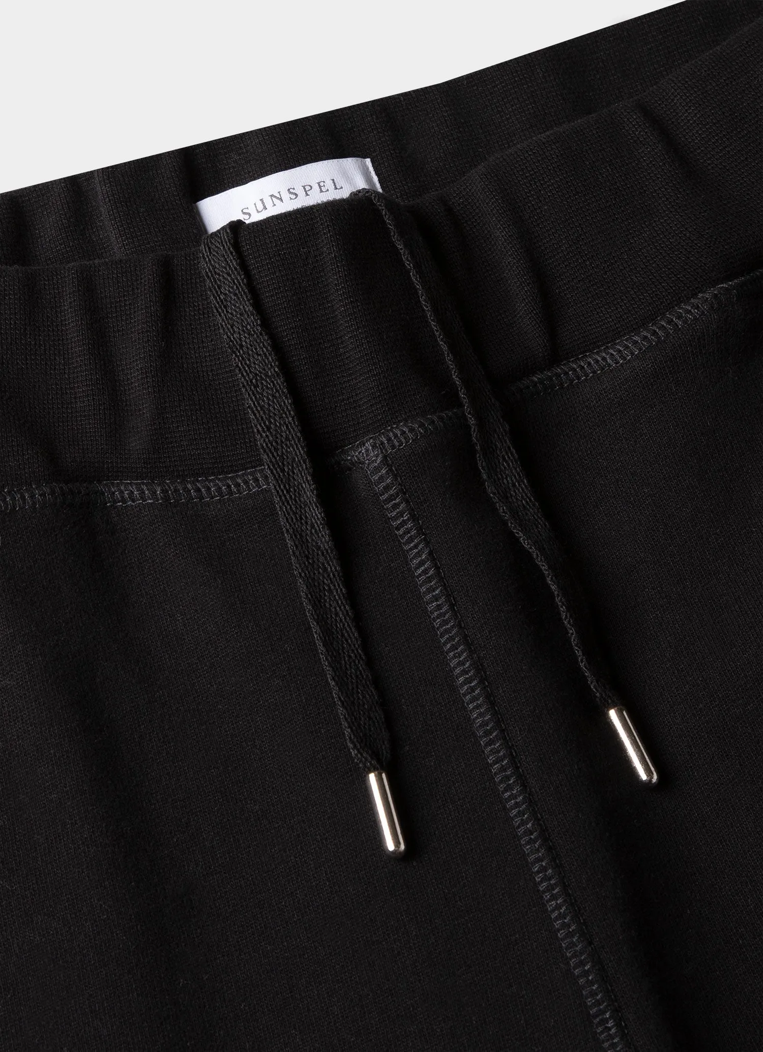 Men's Sunspel x Ron Herman Sweatpant in Black sold by Sunspel product image thumbnail 2