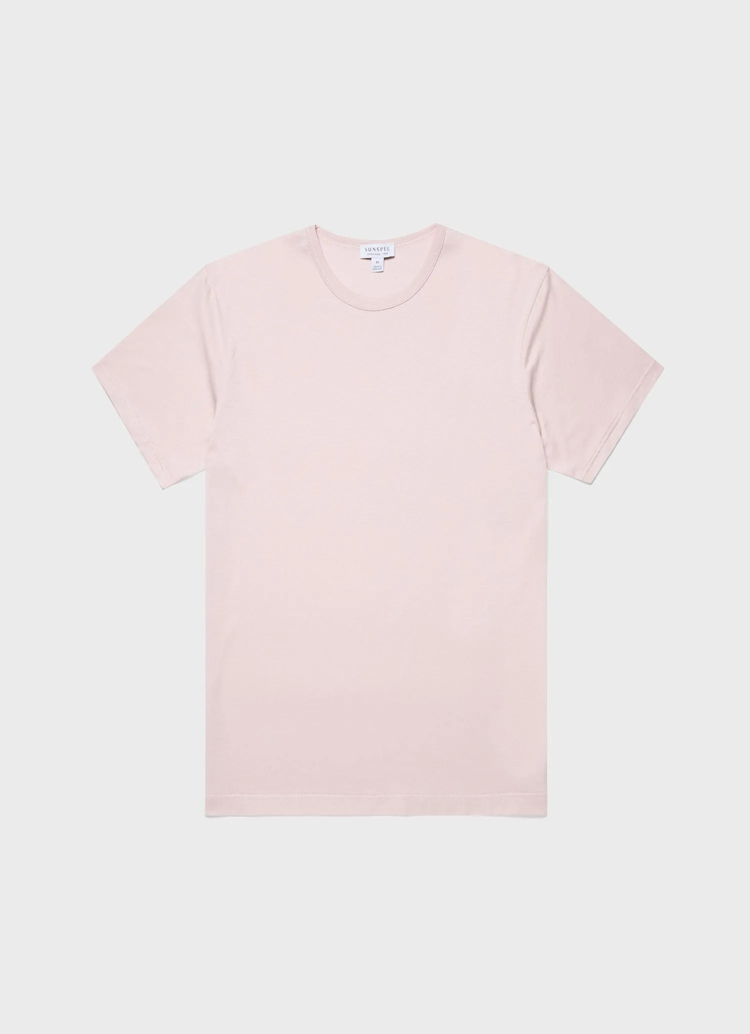 Men's Classic T-shirt in Pastel Pink sold by Sunspel