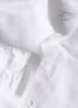 Men's Linen Shirt in White sold by Sunspel
