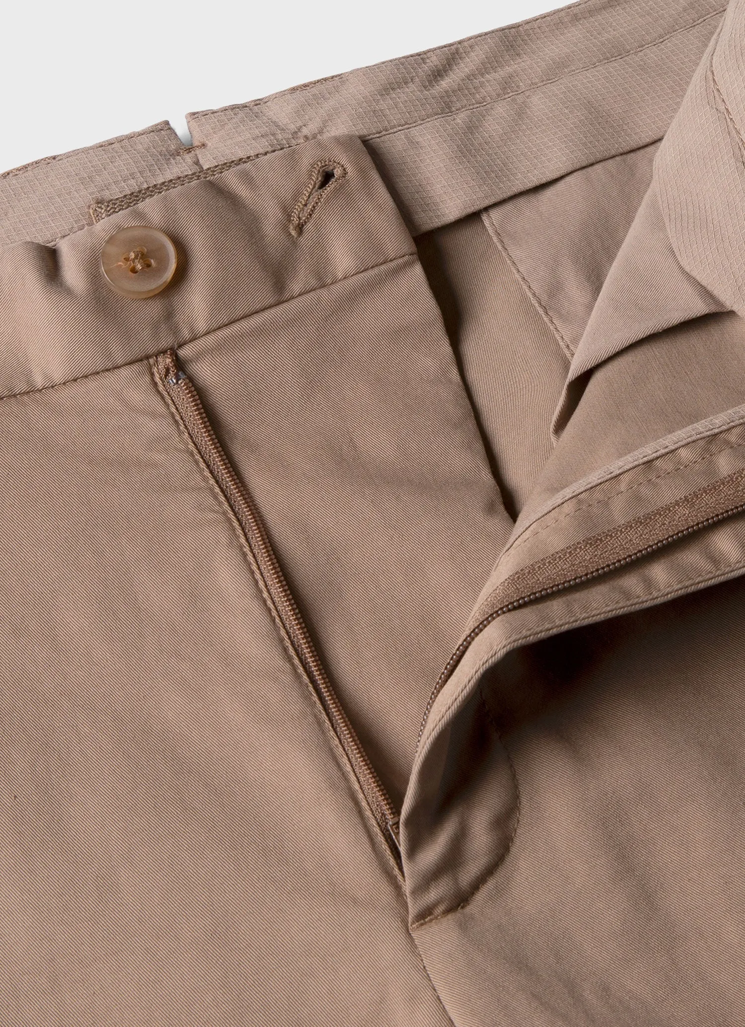 Men's Chino Shorts in Dark Stone sold by Sunspel product image thumbnail 4
