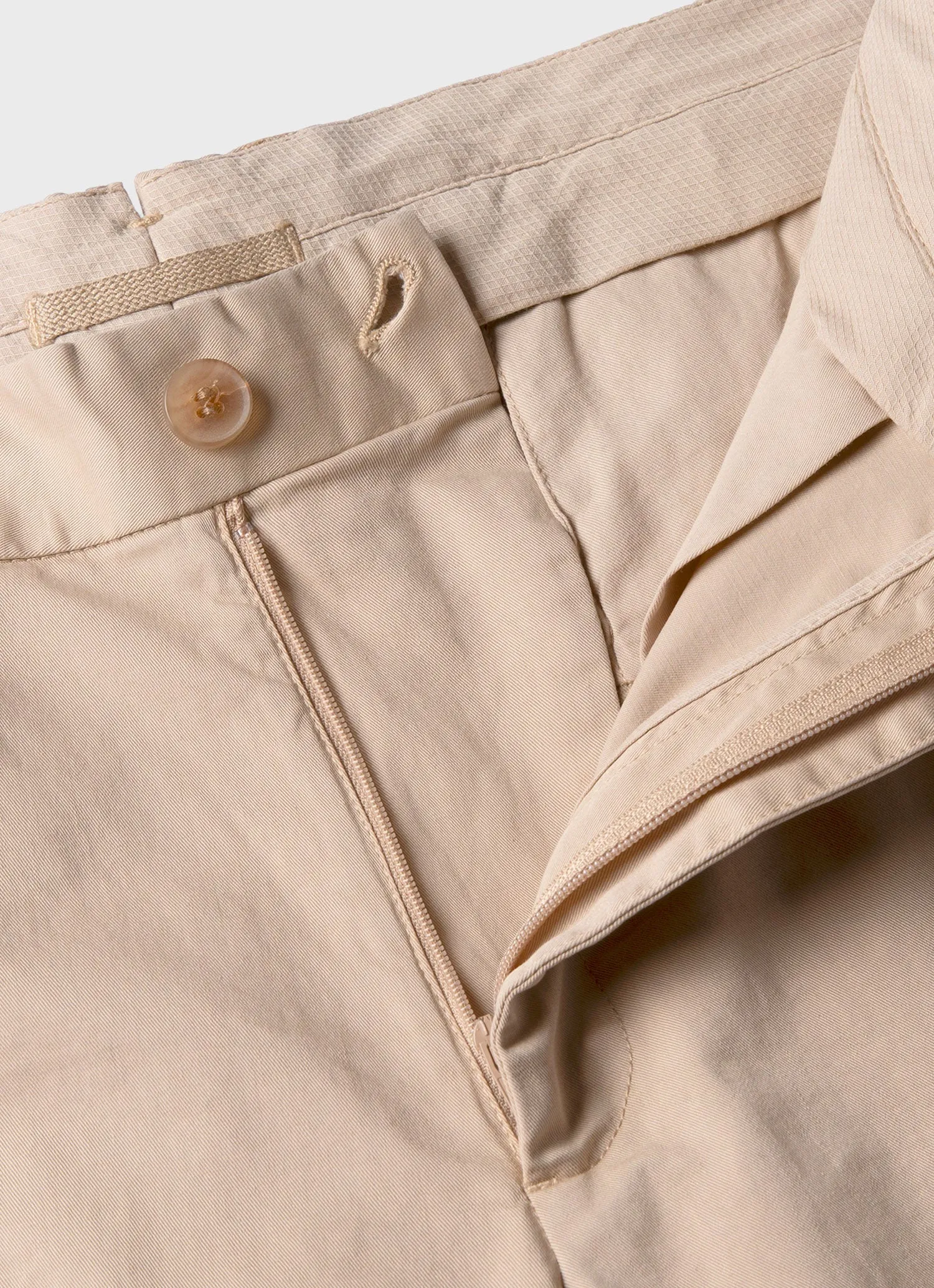 Men's Chino Shorts in Light Stone sold by Sunspel product image thumbnail 4