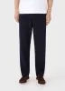 Men's Seersucker Wool Trouser in Navy sold by Sunspel