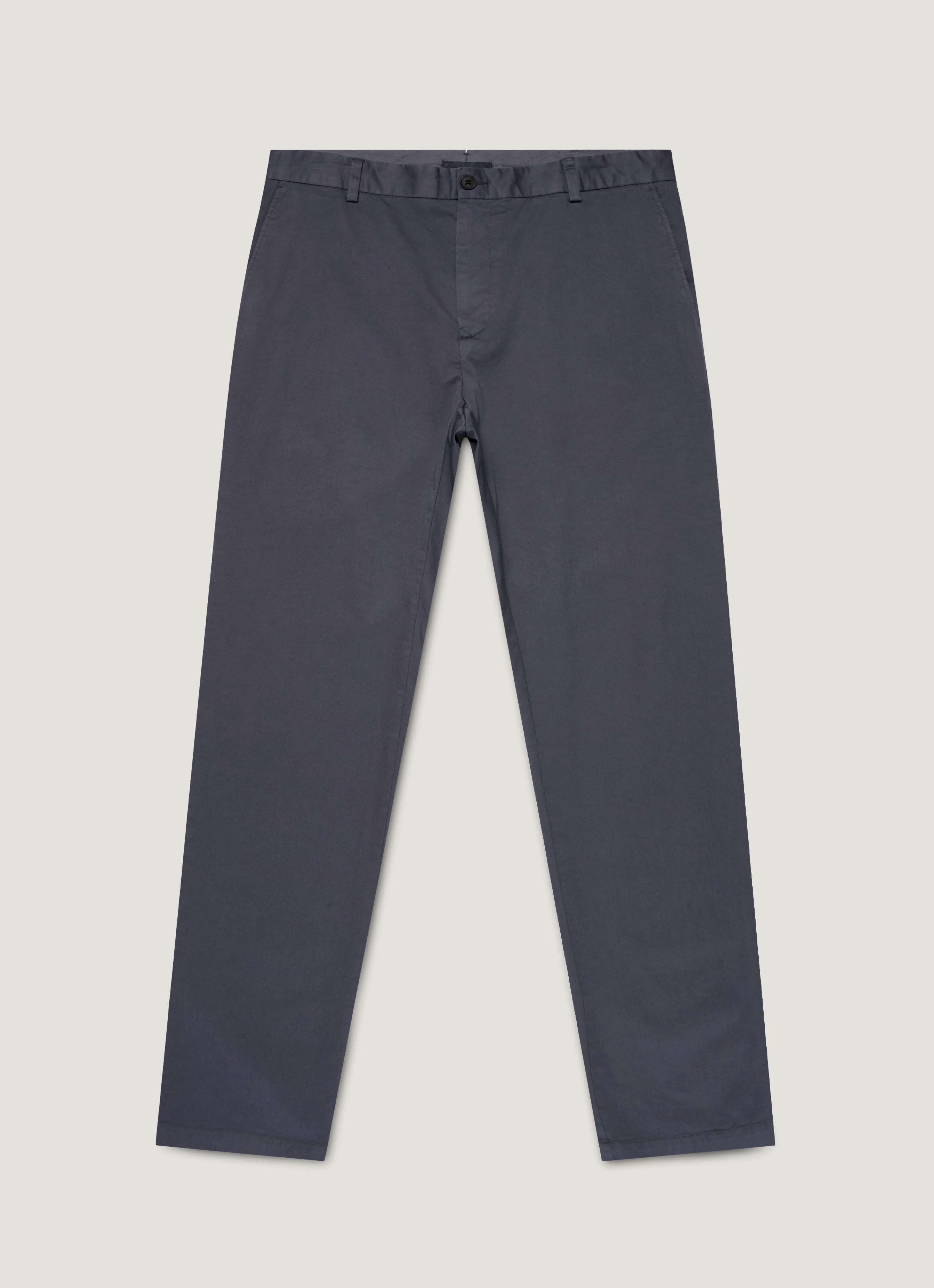 Men's Slim Fit Chino in Slate Blue sold by Sunspel
