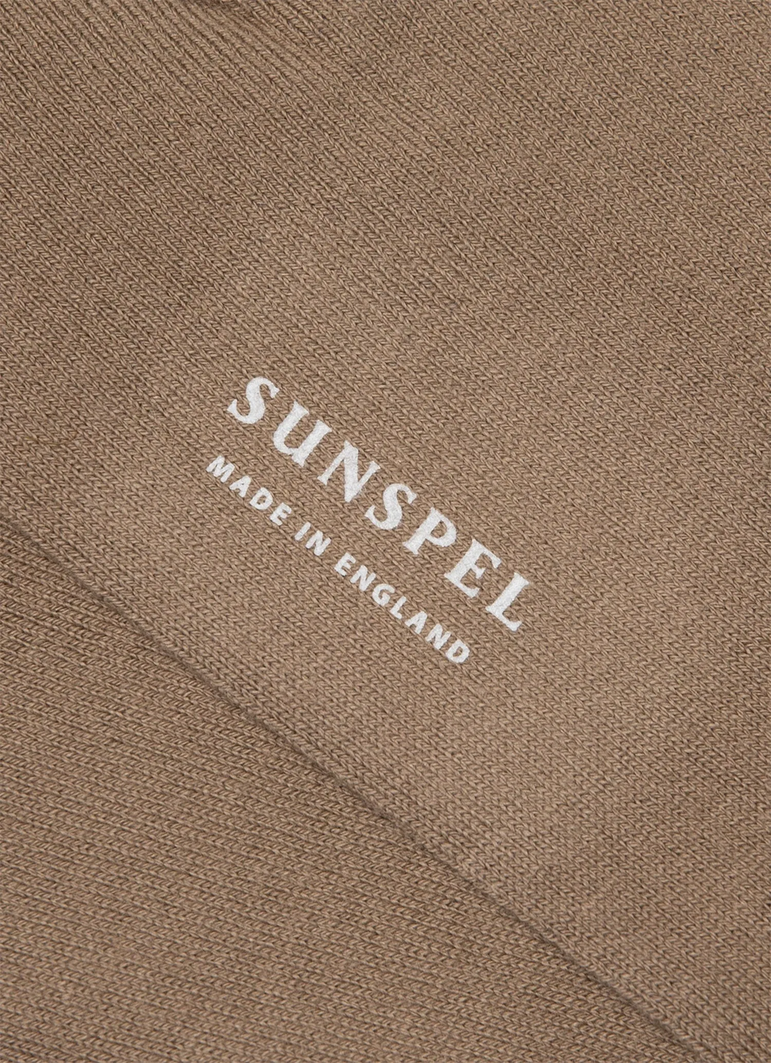 Men's Cotton Socks in Mink sold by Sunspel product image thumbnail 2