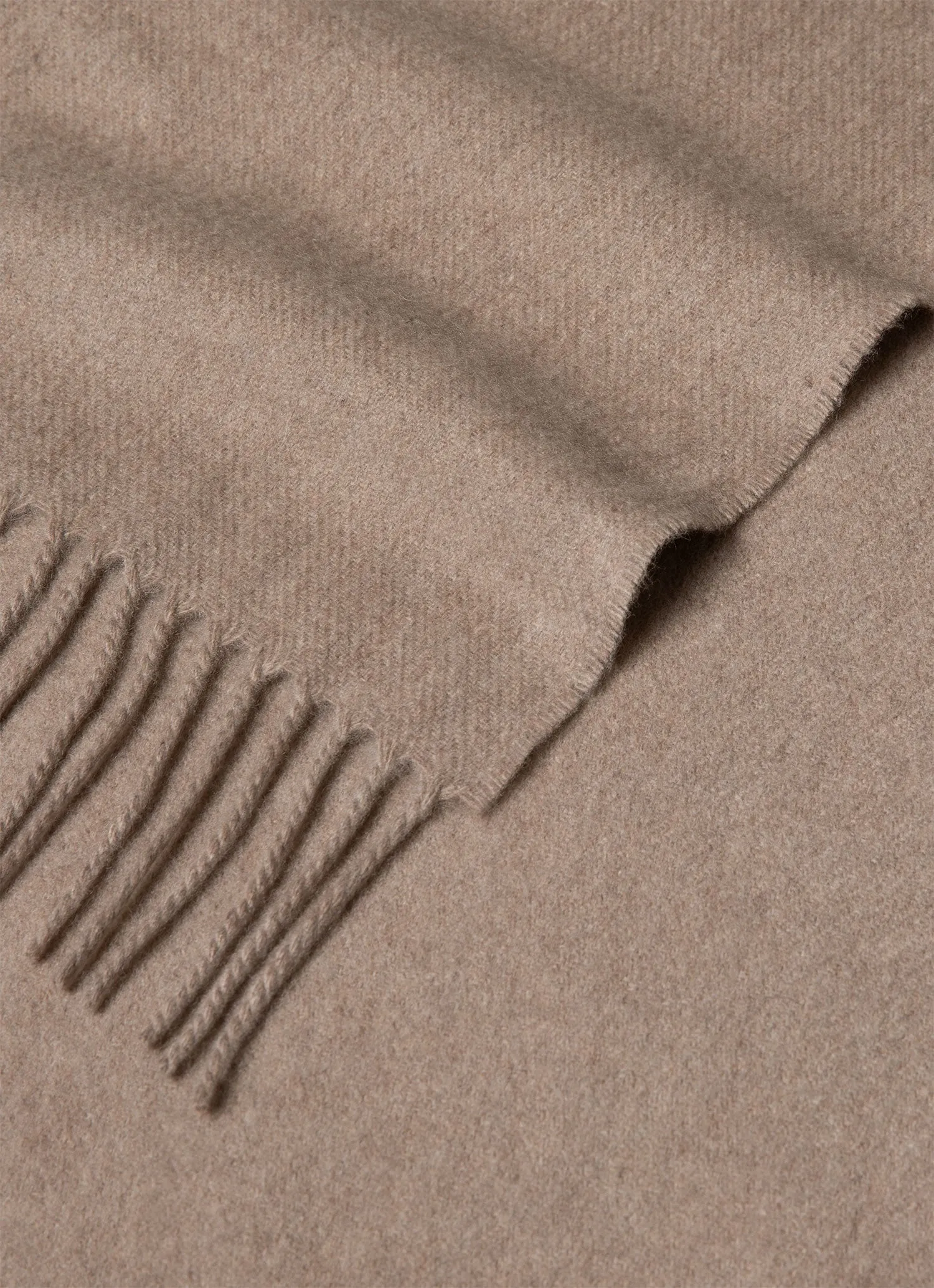 Cashmere Scarf in Mink sold by Sunspel product image thumbnail 2