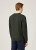 Men's Loopback Sweatshirt in Dark Green sold by Sunspel