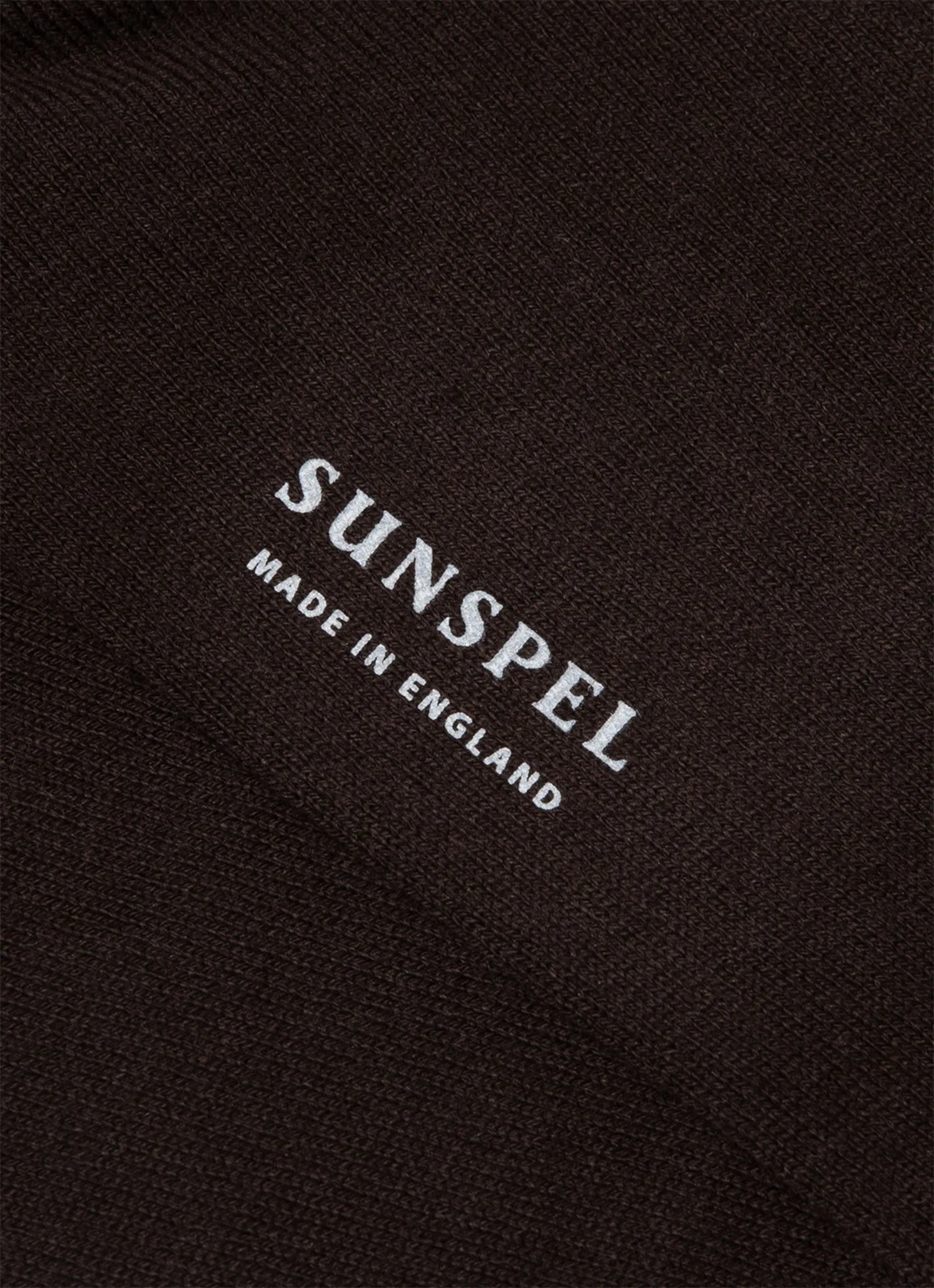 Men's Cotton Socks in Truffle sold by Sunspel product image thumbnail 2