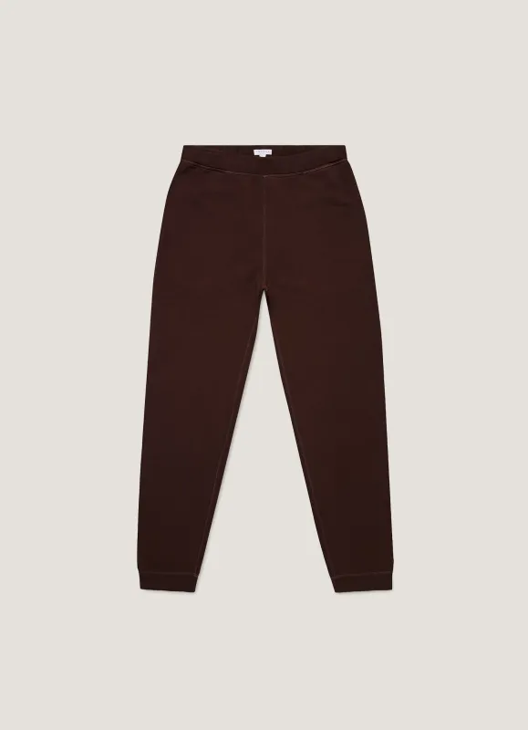 Men's Loopback Sweatpants in Truffle sold by Sunspel