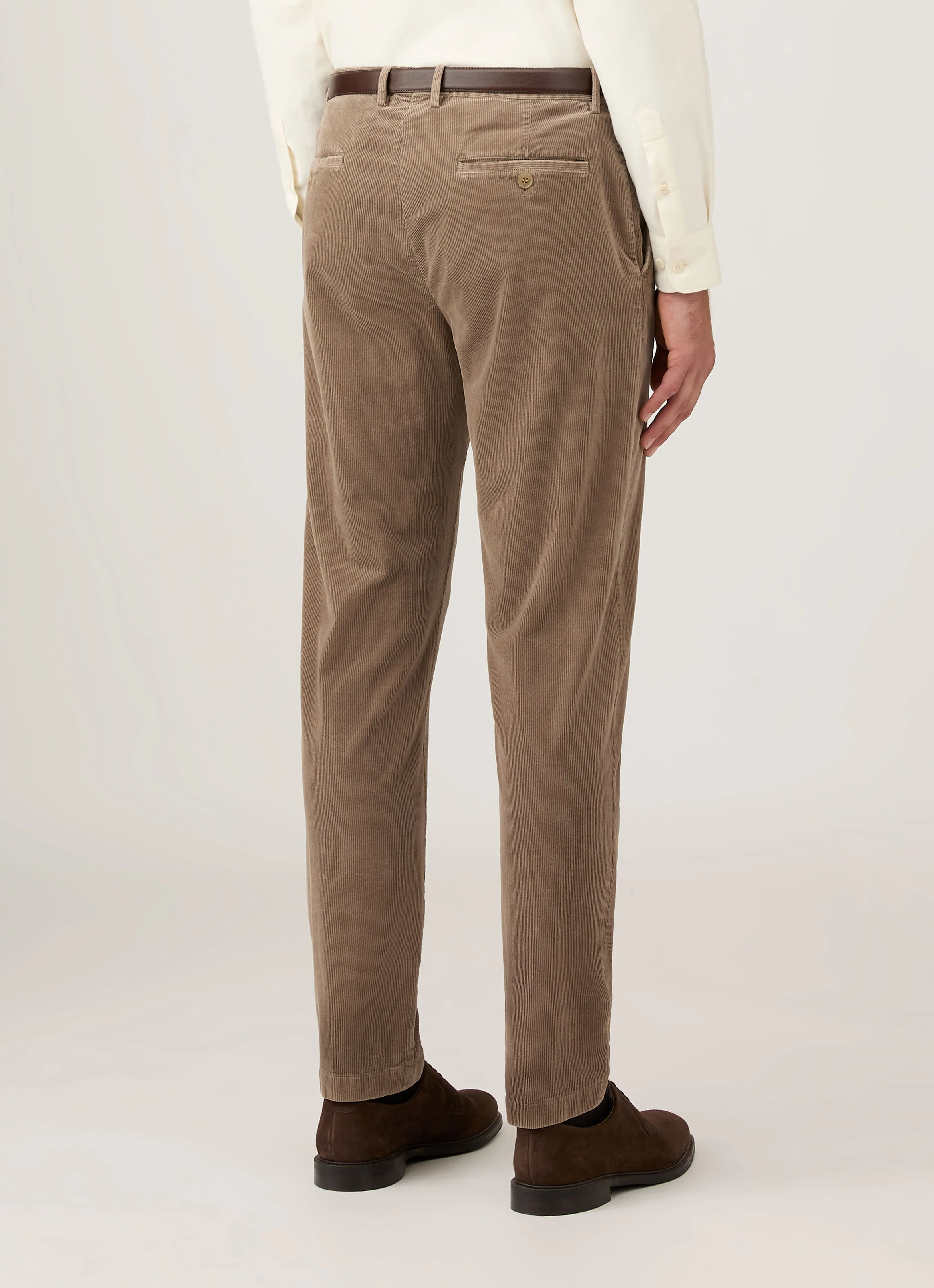 Men's Corduroy Trouser in Bark sold by Sunspel product image thumbnail 5