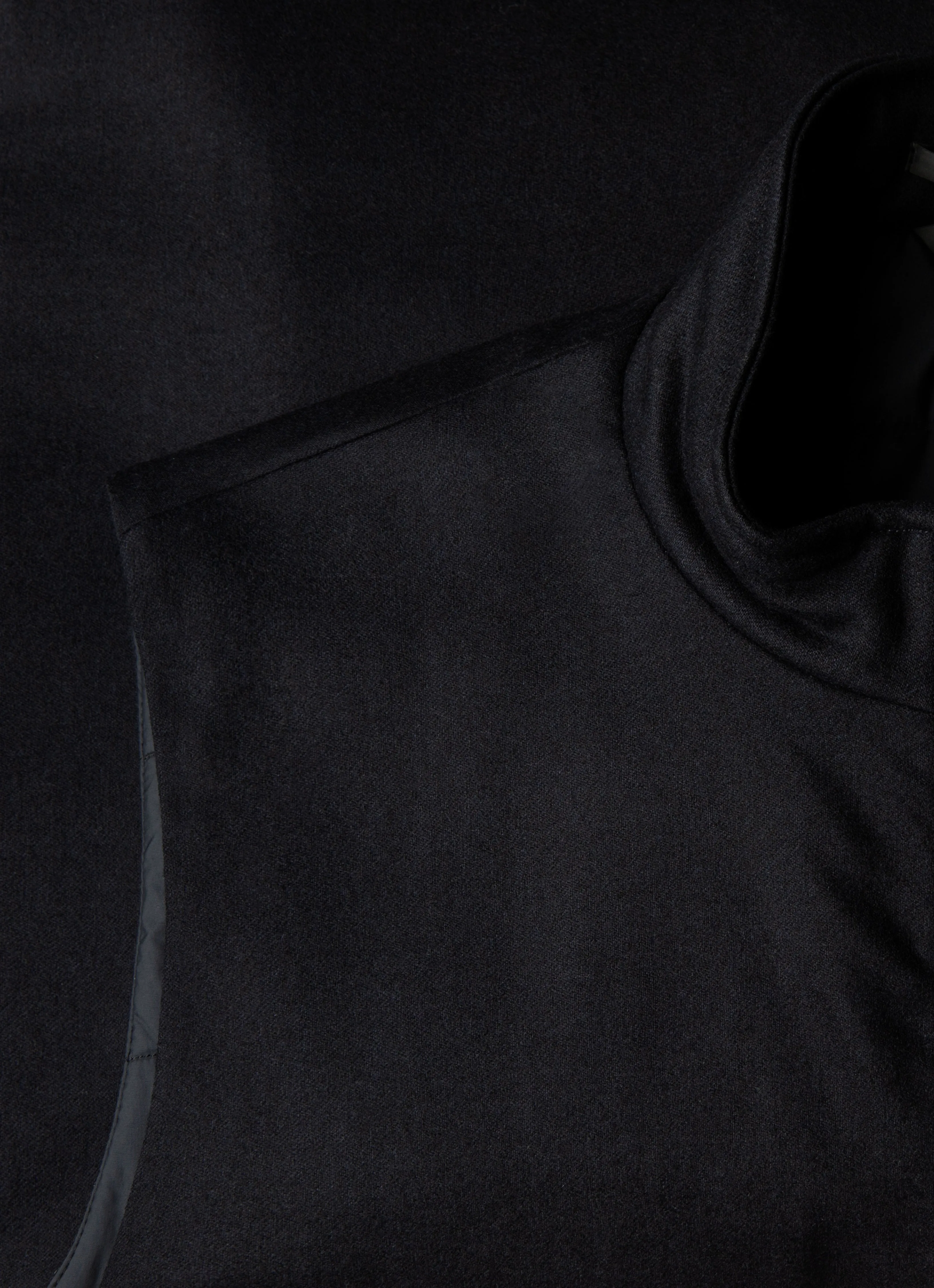 Men's Wool Cashmere Gilet in Navy sold by Sunspel product image thumbnail 4