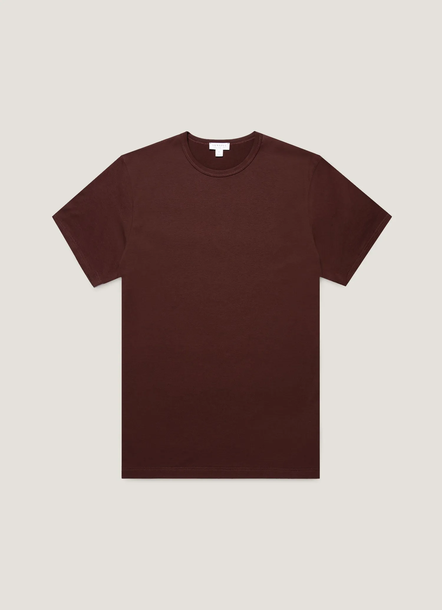Men's Classic T-shirt in Bakelite sold by Sunspel