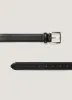 Men's Smart Leather Belt in Black sold by Sunspel