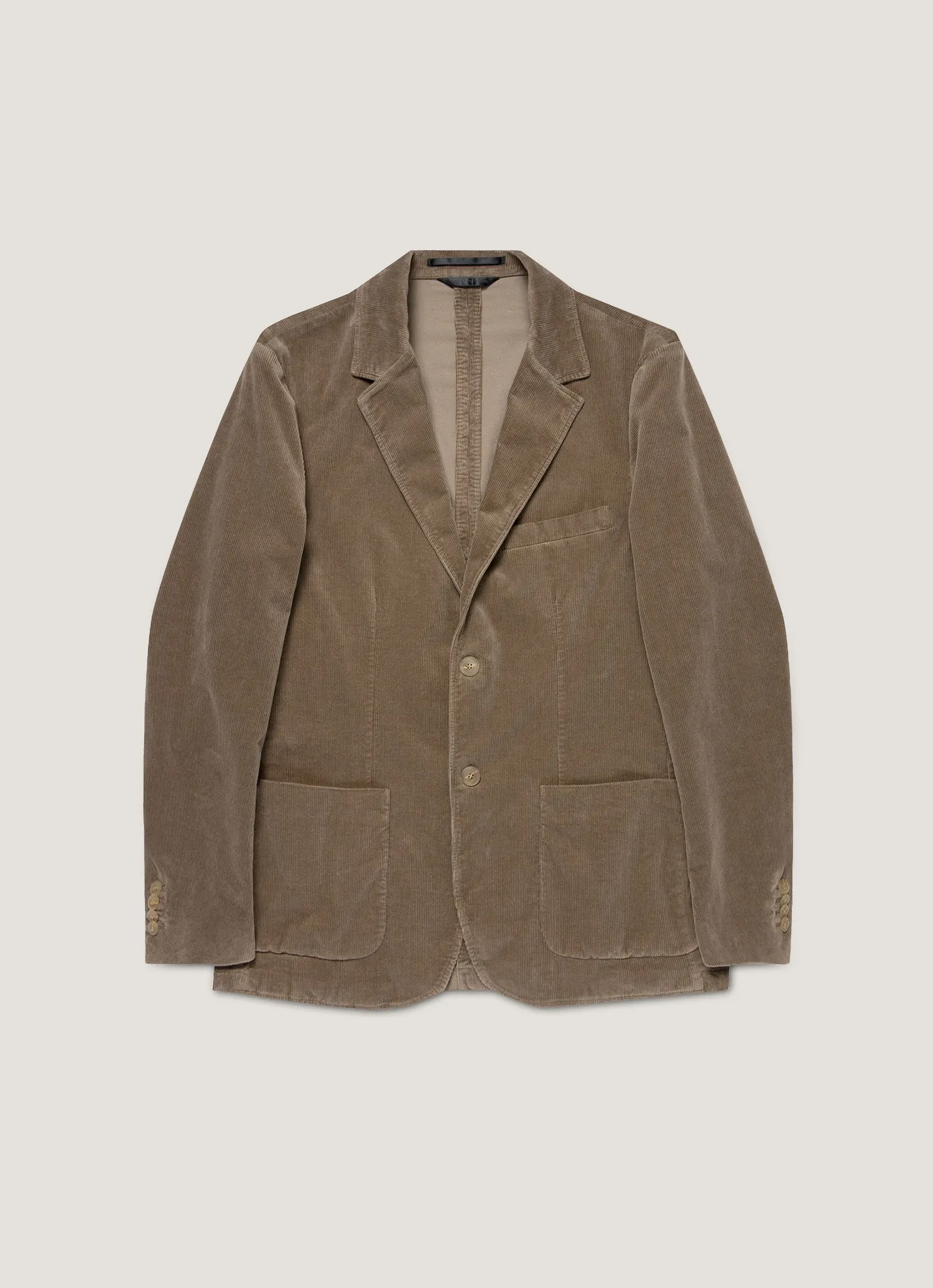 Men's Corduroy Blazer in Bark sold by Sunspel