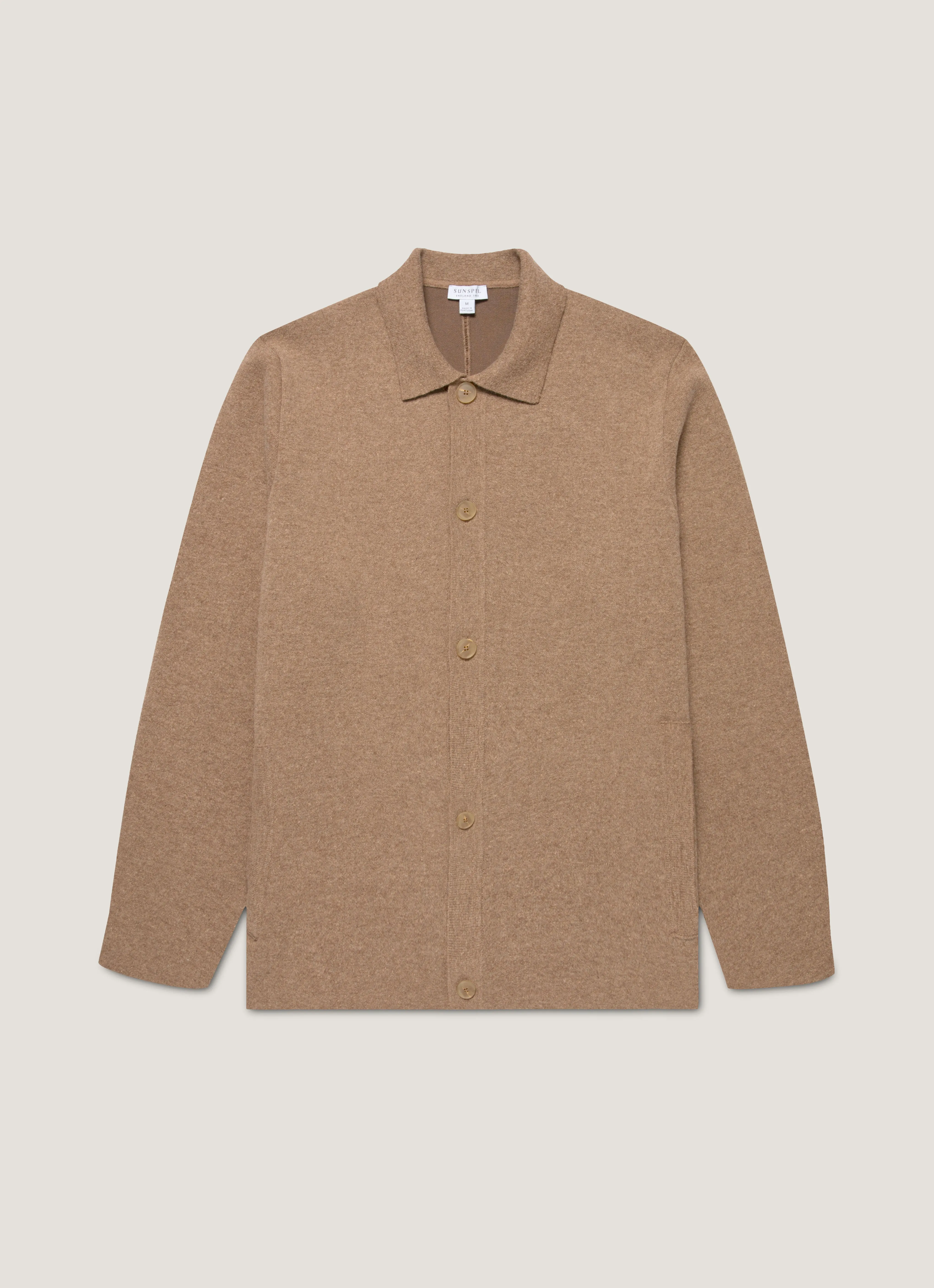 Men's Double Faced Jacket in Mink sold by Sunspel