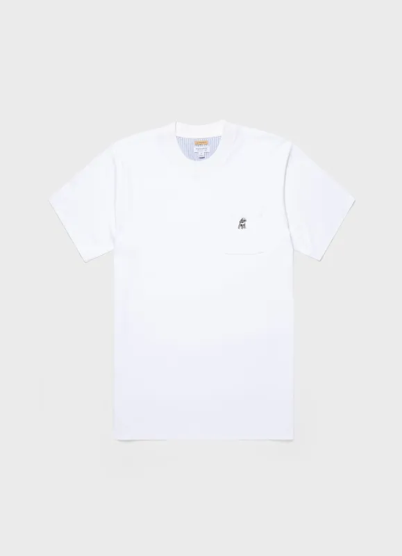 Men's Sunspel x the Shepherd UNDERCOVER Heavyweight T-shirt in White sold by Sunspel