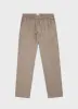 Men's Linen Drawstring Trouser in Dark Sand sold by Sunspel