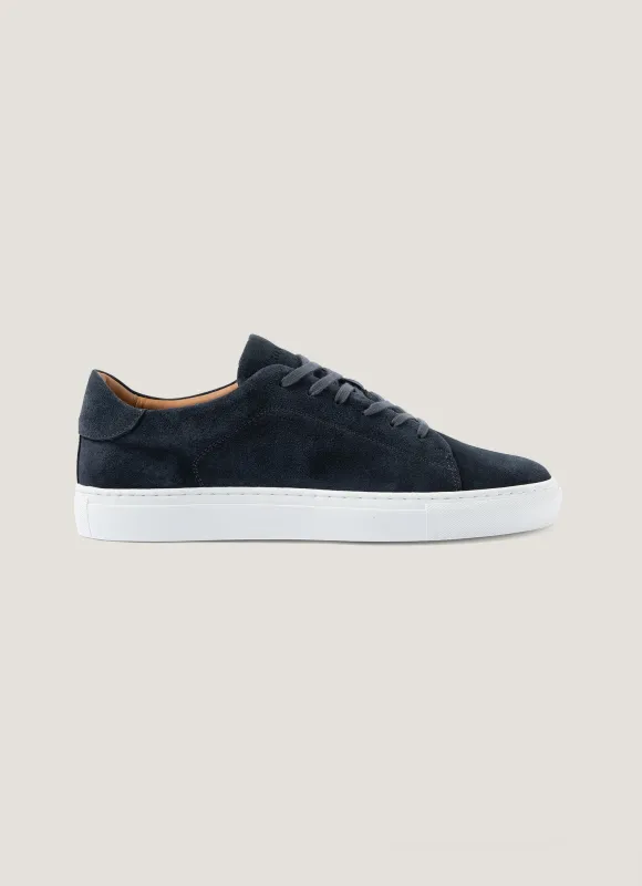 Men's Tennis Shoe in Light Navy sold by Sunspel