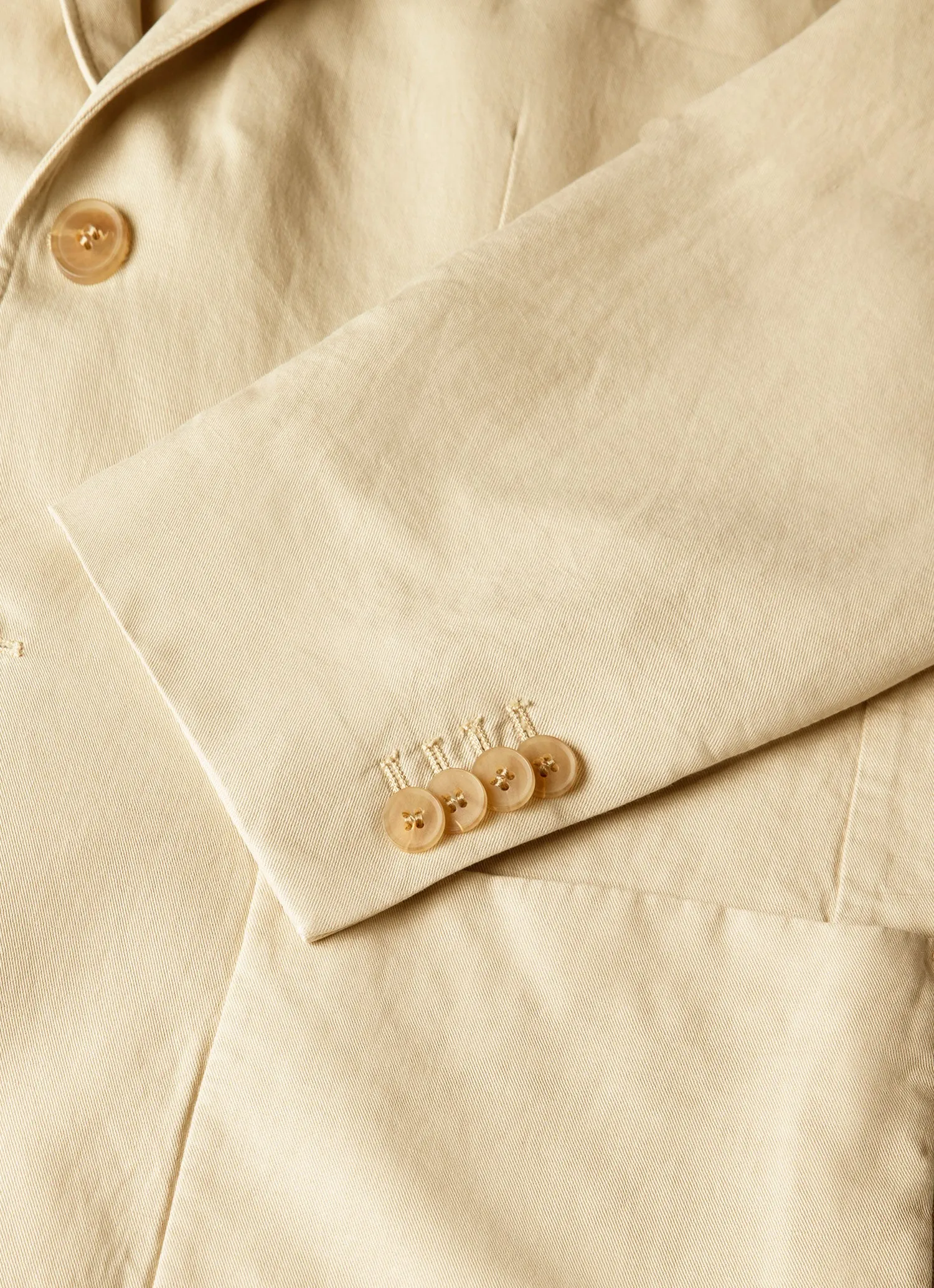 Men's Cotton Linen Two-Piece Suit in Hazelwood sold by Sunspel product image thumbnail 5