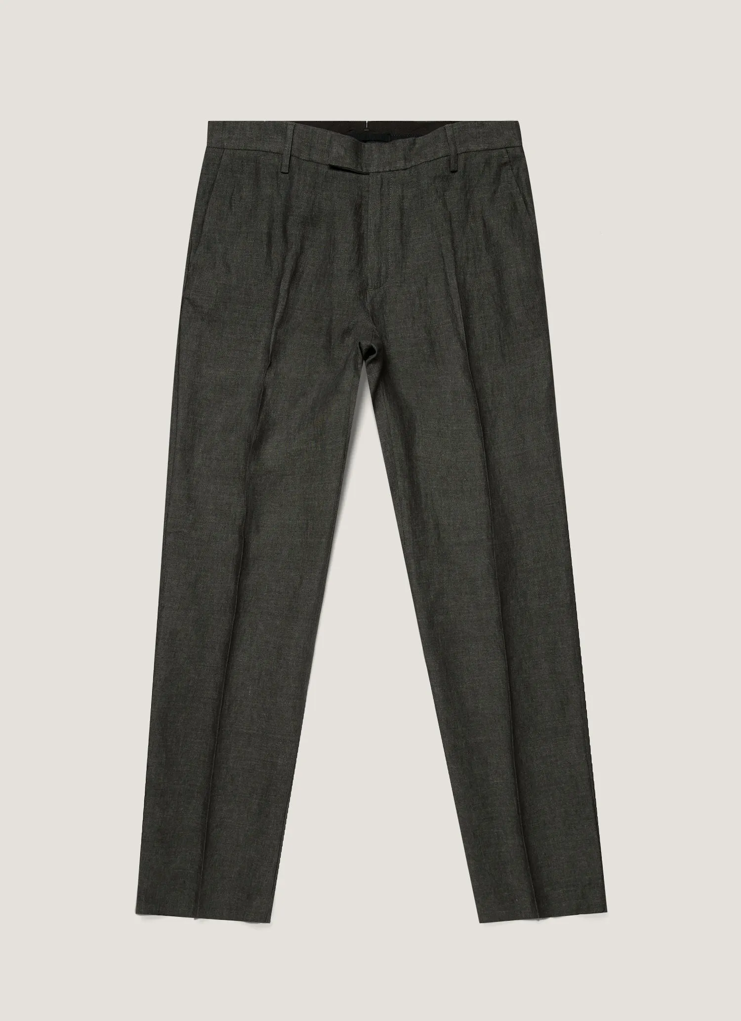 Men's Linen Trouser in Forest sold by Sunspel